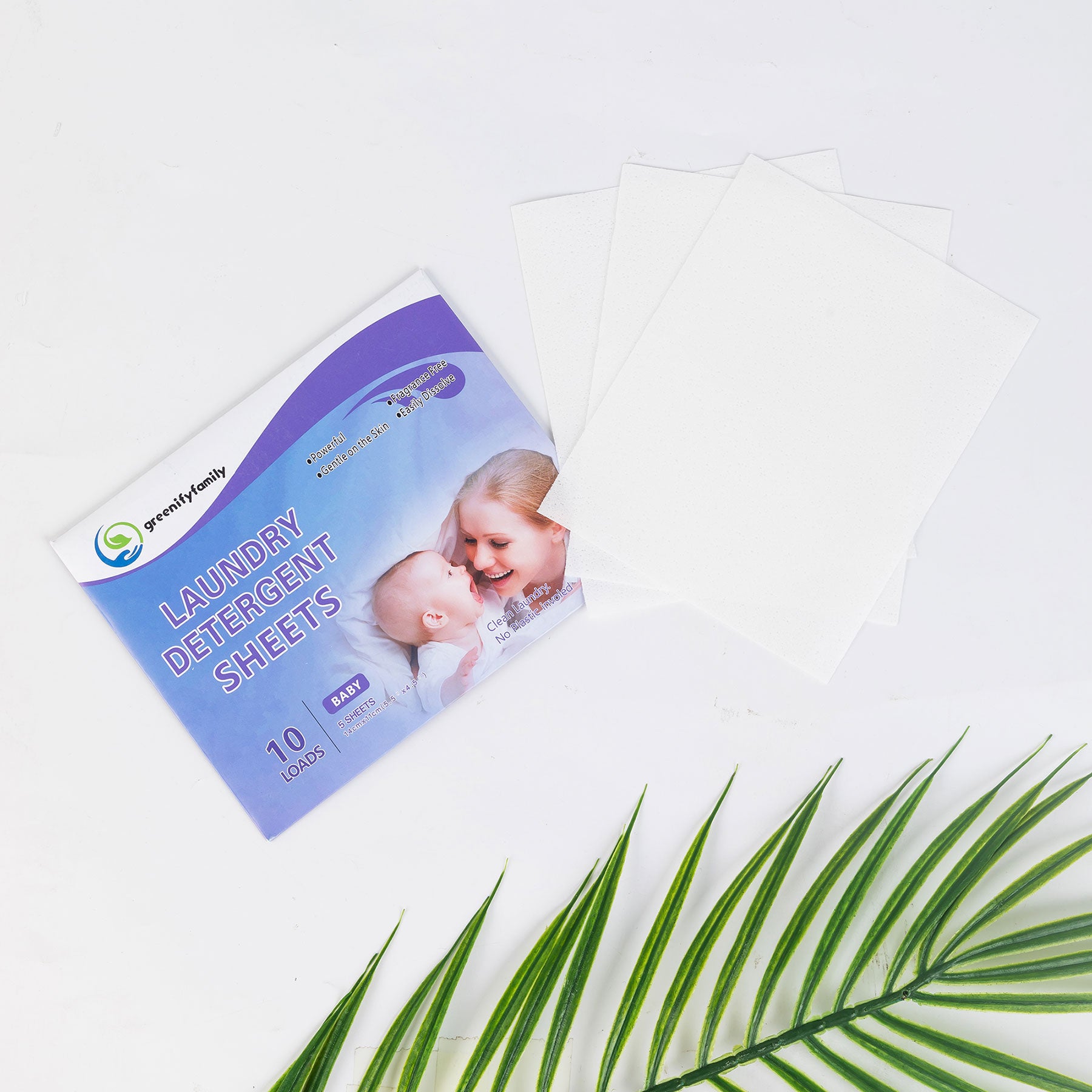 Eco-Friendly Laundry Detergent Sheets - 60 Loads